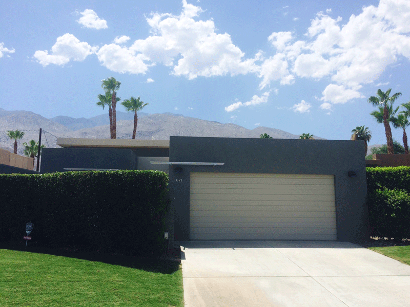 Palm Springs Gray Modern Design