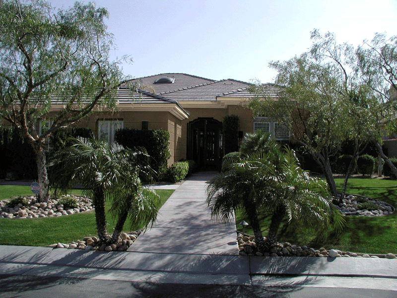 Traditional Tropical Desert Home