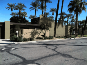 Palm Oasis HOA, Palm Springs street view