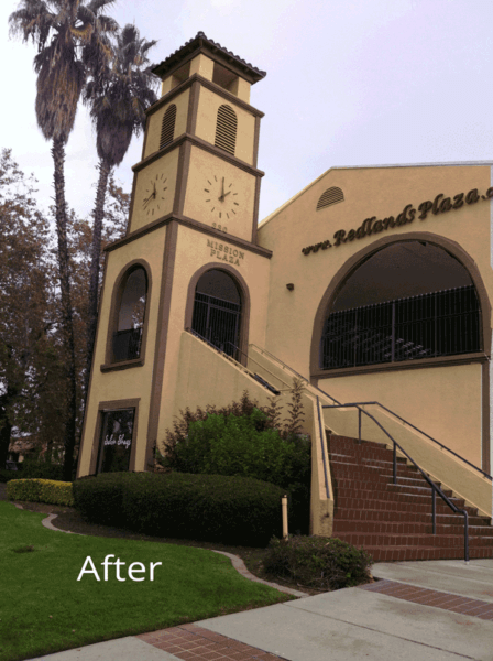 Redlands Plaza after