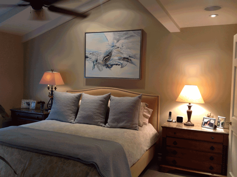 Residential Interior Paint Colors Selection -Soothing bedroom